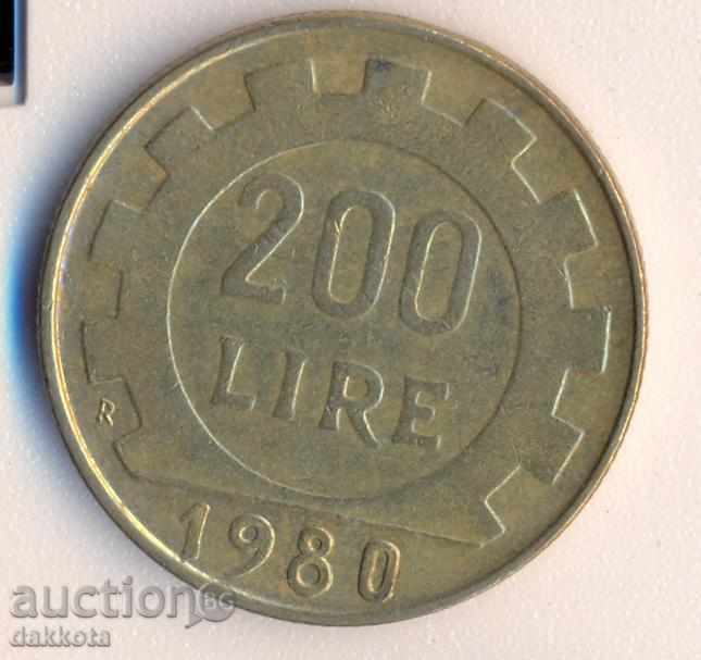 Ιταλία 200 λίρες το 1980