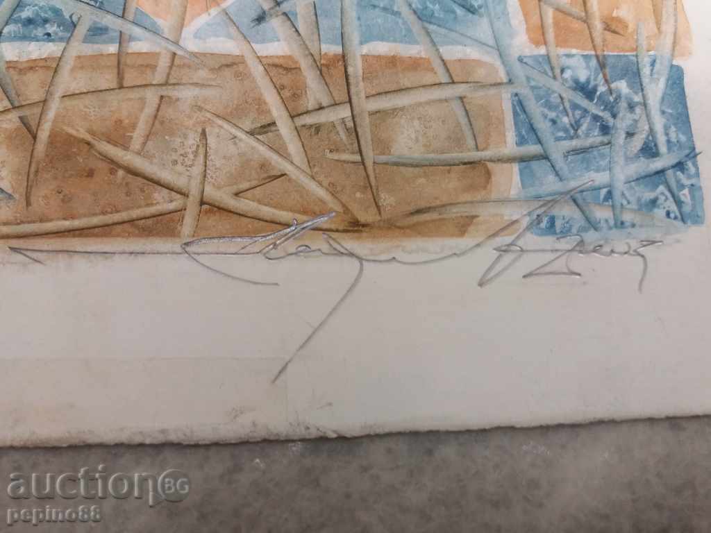 Abstraction-watercolor with price 25.00 BGN | € 12.78 Abstraction-watercolor with price 25.00 BGN | € 12.78