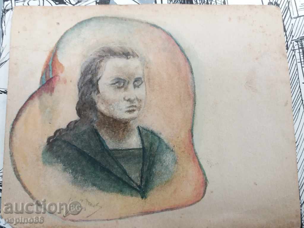 Drawing card 1922 with price 15.00 BGN | € 7.67 Drawing card 1922 with price 15.00 BGN | € 7.67