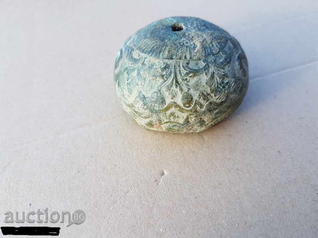 Auction Bronze ball for a capsule flint pistol pistol Auction Bronze ball for a capsule flint pistol pistol