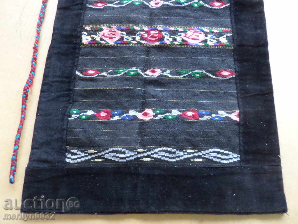 Old woven embroidered embroidered apron with tinsel wear sukman with price 99.00 BGN | € 50.62