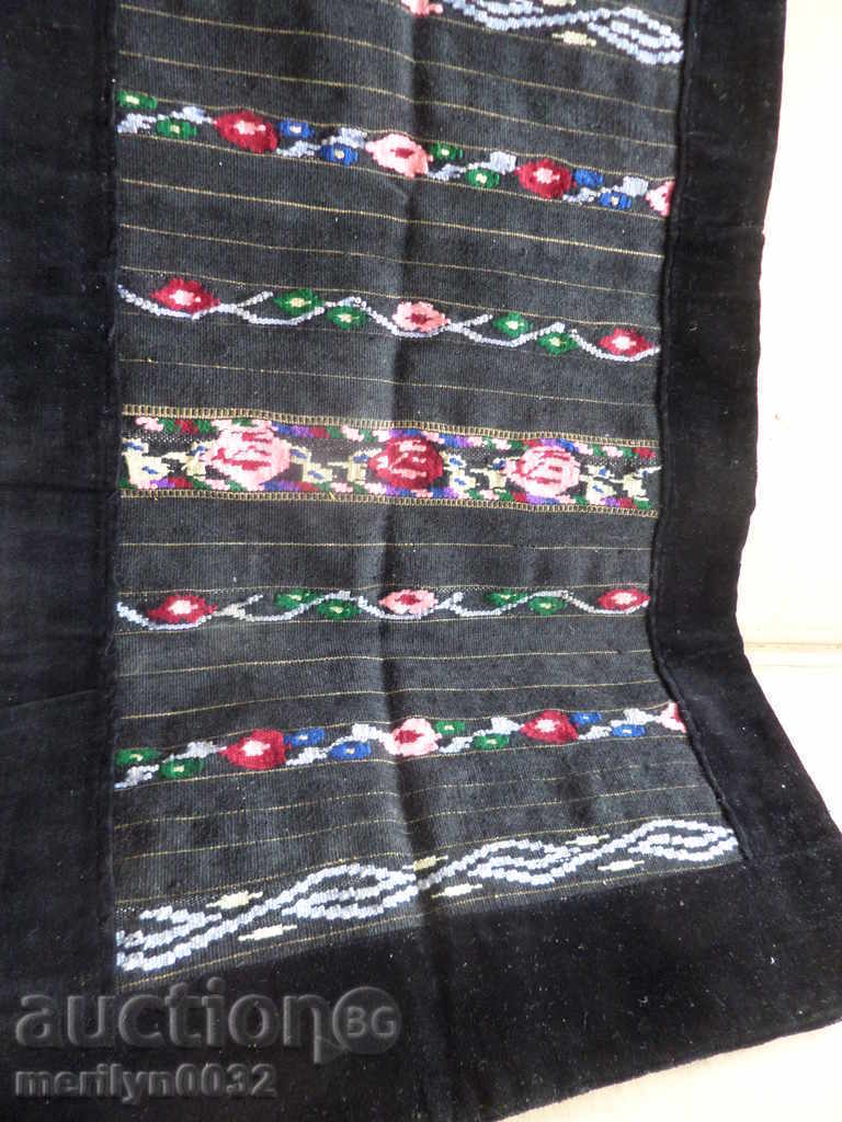 Old woven embroidered embroidered apron with tinsel wear sukman - 6