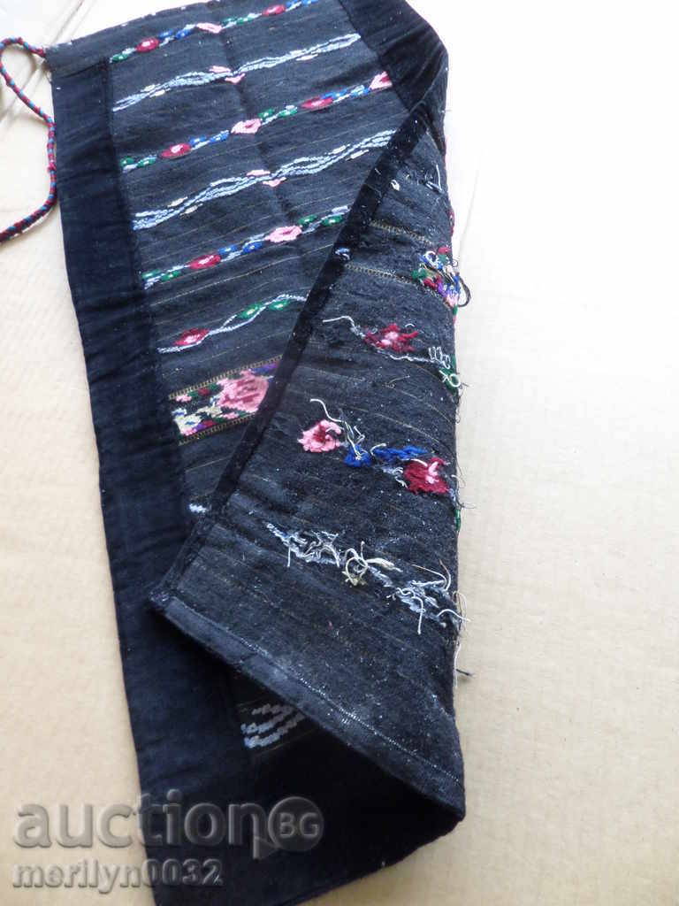 Old woven embroidered embroidered apron with tinsel wear sukman - 7