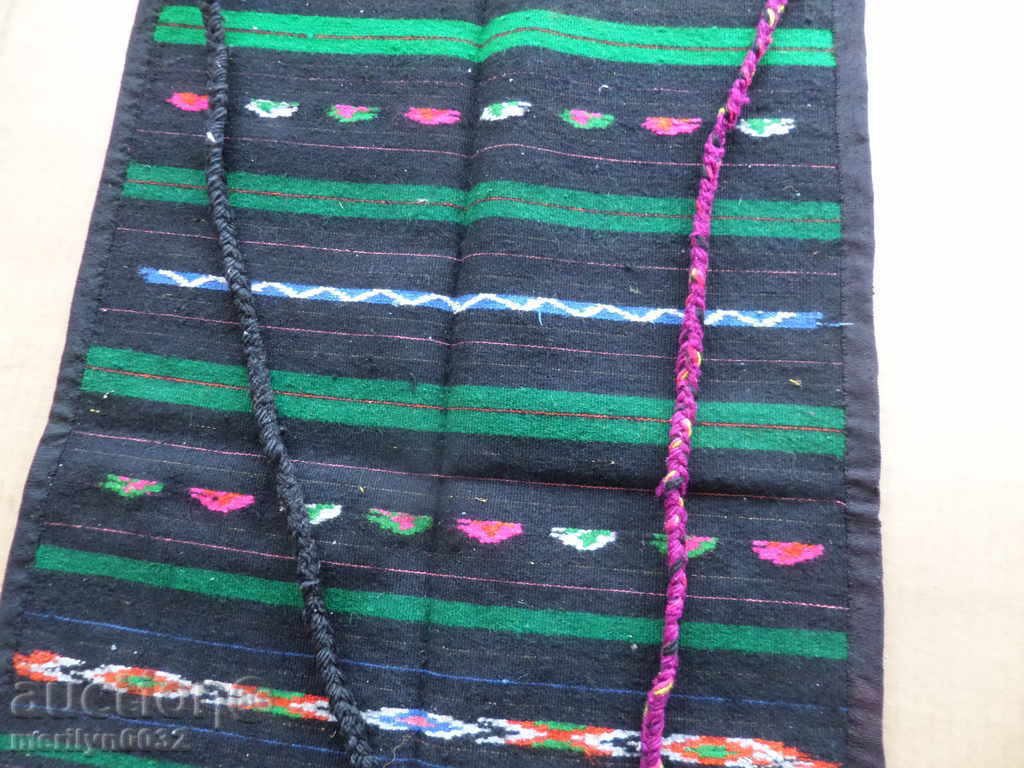 Vechi țesute brodate șorț brodat cu costum rochie de beteală - 5 Vechi țesute brodate șorț brodat cu costum rochie de beteală - 5