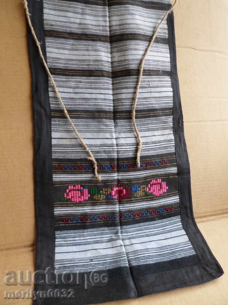 Old woven embroidered embroidered apron with tinsel wear sukman - 7 Old woven embroidered embroidered apron with tinsel wear sukman - 7