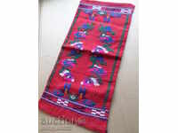 Old woven embroidered embroidered costume pillow case