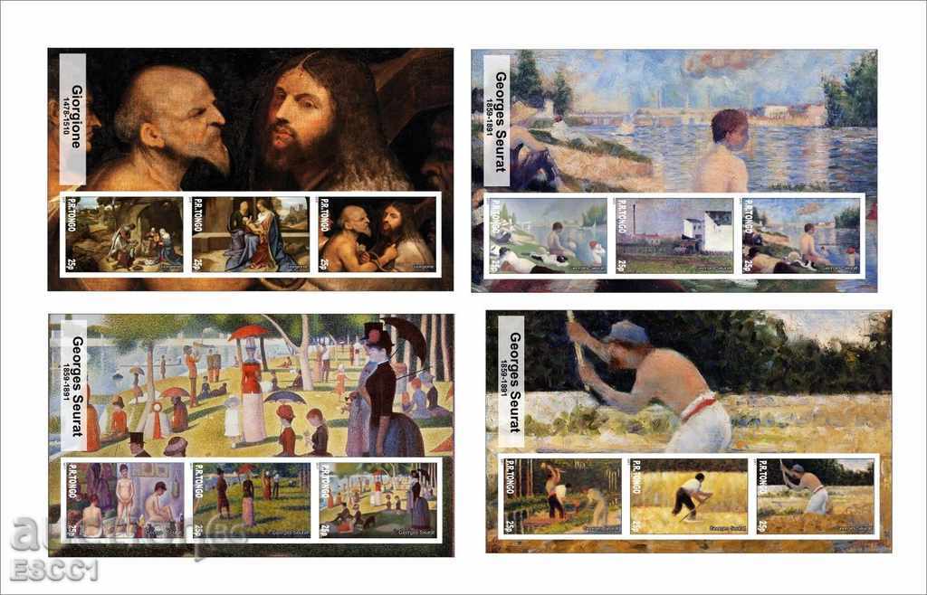 Καθαρίστε μπλοκ ζωγραφικής Gustave Courbet 2017 Τόνγκο