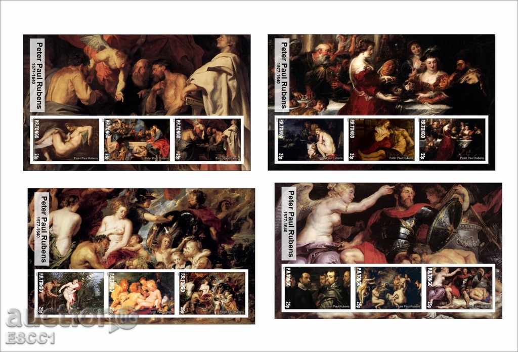 Blocuri curate Pictura lui Peter Paul Rubens 2017 Tongo