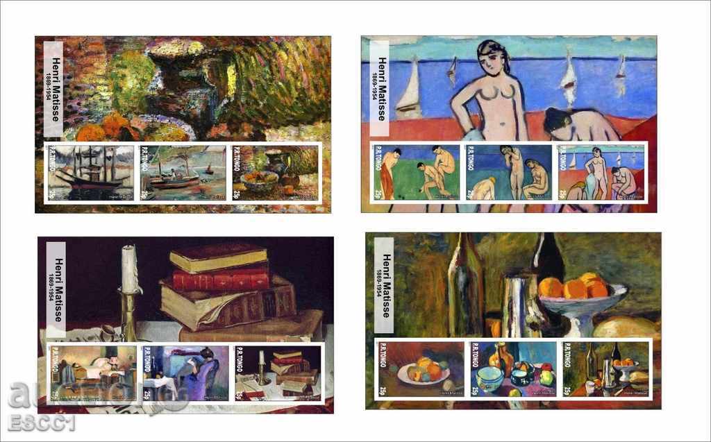 Καθαρίστε μπλοκ Henri Matisse Ζωγραφική 2017 Τόνγκο