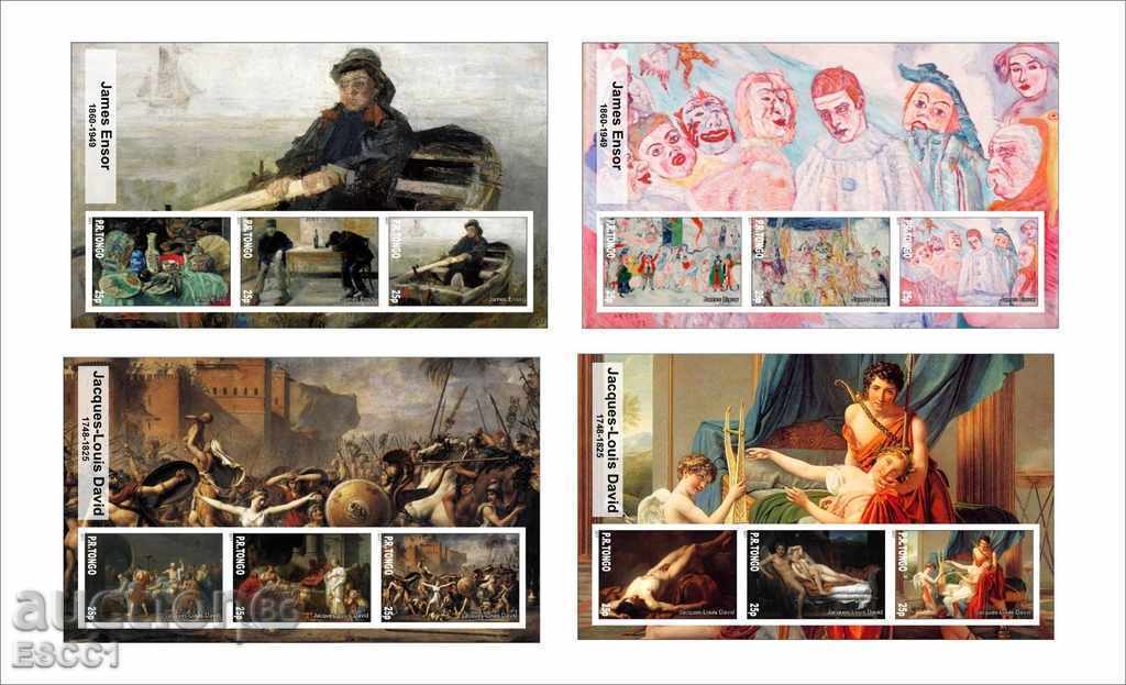 Καθαρίστε μπλοκ ζωγραφικής Rousseau David Ensor Whistler 2017 Τόνγκο με τιμή 60.00 BGN | € 30.68