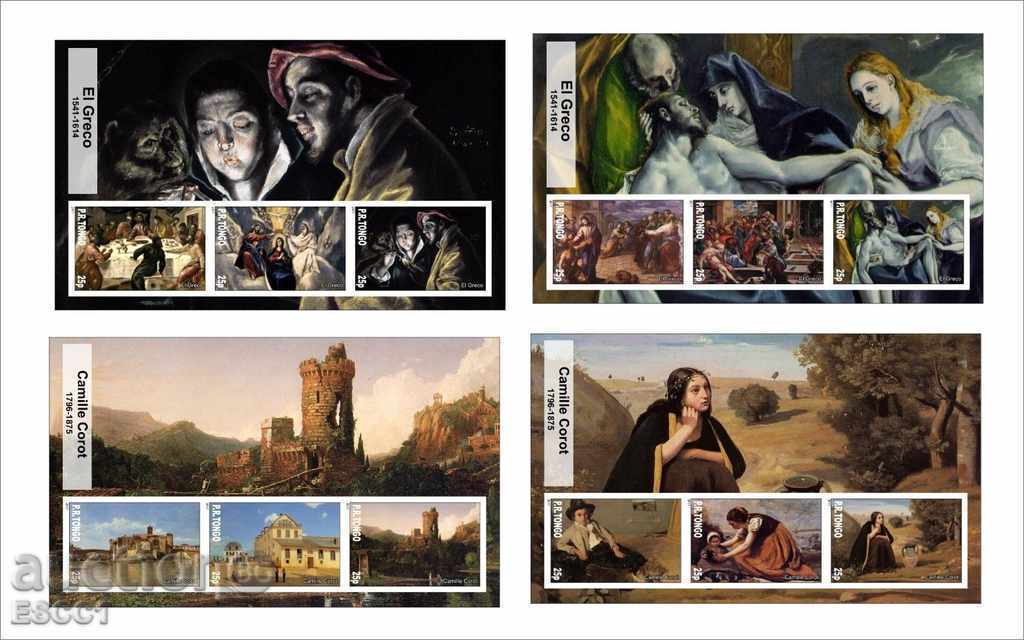 Clean blocks Painting Murillo Coro El Greco Nolde 2017 Tongo with price 60.00 BGN | € 30.68 Clean blocks Painting Murillo Coro El Greco Nolde 2017 Tongo with price 60.00 BGN | € 30.68
