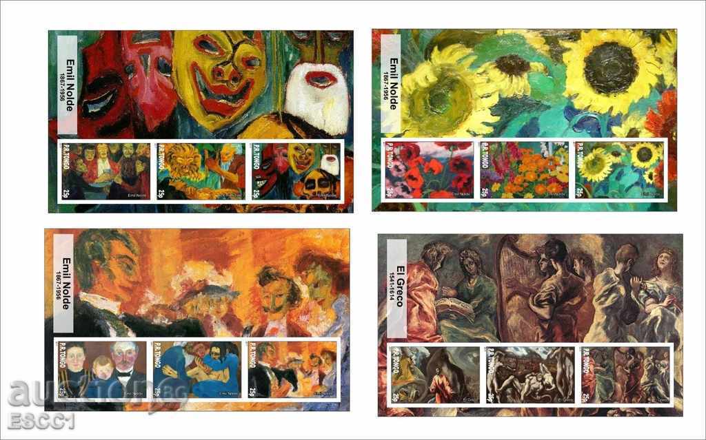 Auction Clean blocks Painting Murillo Coro El Greco Nolde 2017 Tongo Auction Clean blocks Painting Murillo Coro El Greco Nolde 2017 Tongo