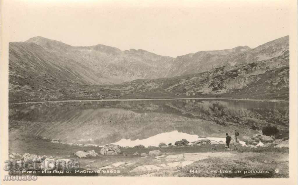 Old postcard - Rila, Fish lakes