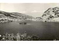 Стара пощенска картичка - Пирин, Поповото езеро, Папаз гьол