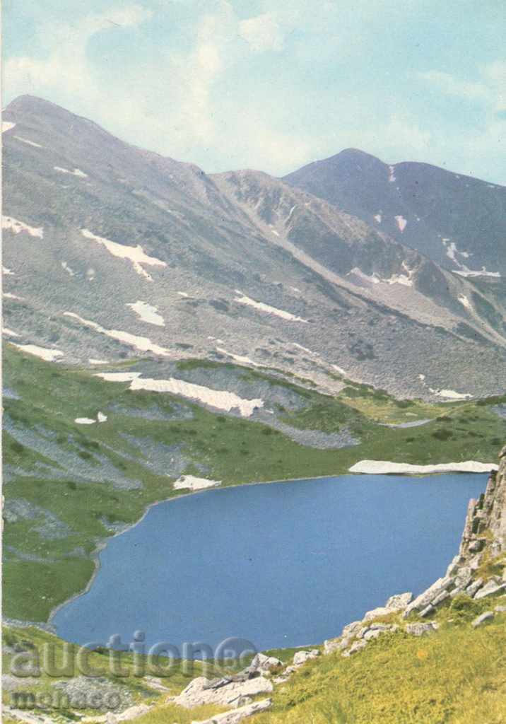 Παλιά καρτ-ποστάλ - Ρίλα, Blue Lake
