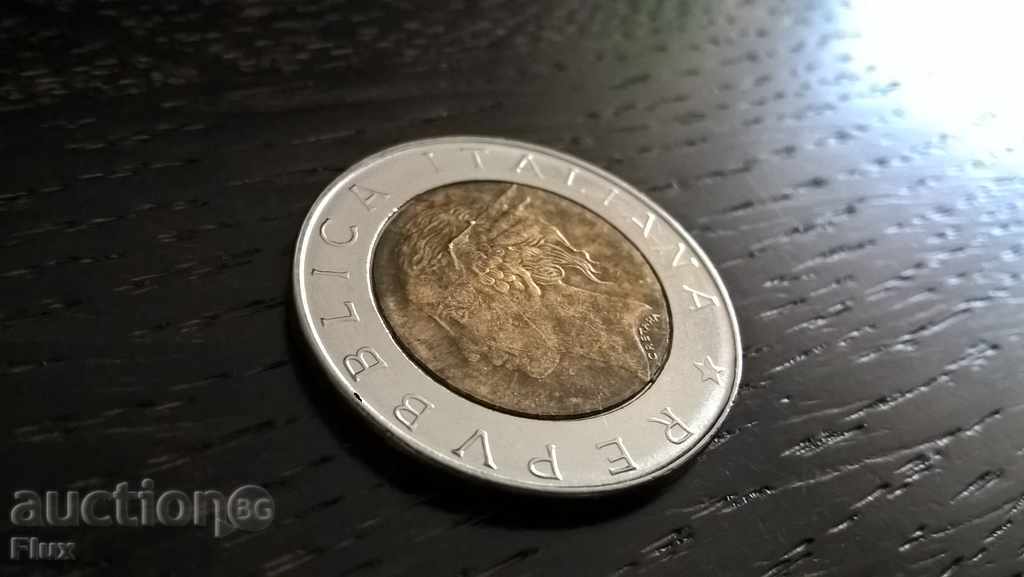 Coin - Italy - 500 pounds 1998 with price 3.20 BGN | € 1.64