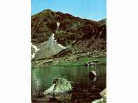 Old postcard - Rila, at the foot of peak "Musala"