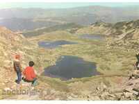 Old postcard - Rila, Seven Rila Lakes