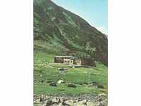Old postcard - Rila, hut "Zavracitsa"
