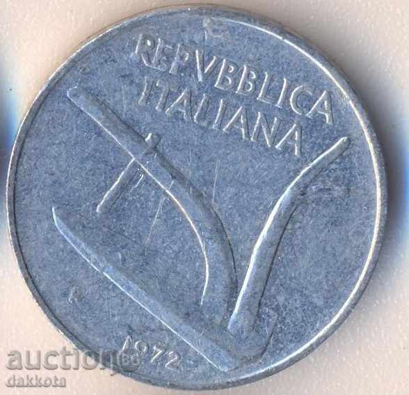 Ιταλία 10 λίρες το 1972 με τιμή 0.35 BGN | € 0.18 Ιταλία 10 λίρες το 1972 με τιμή 0.35 BGN | € 0.18