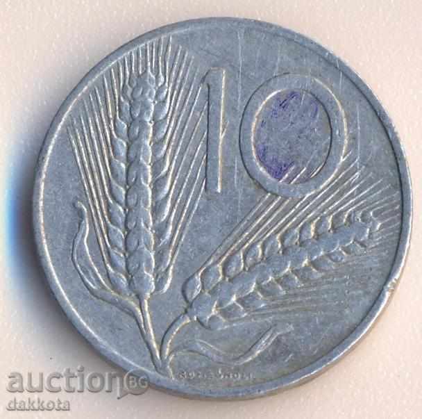 Ιταλία 10 λίρες το 1973