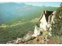 Old postcard - Rila, Yastrebets hut and Musala