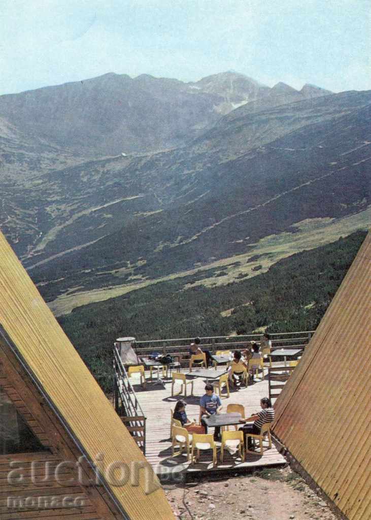 Παλιά καρτ-ποστάλ - Ρίλα, τσάι κάτω από την κορυφή «Yastrebets»