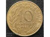 Γαλλία - 10 centimes - 1982