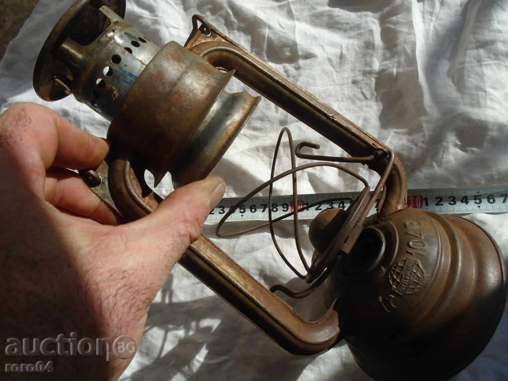 OLD LAMP - METALOGLOBUS Nr. 104 E - 6