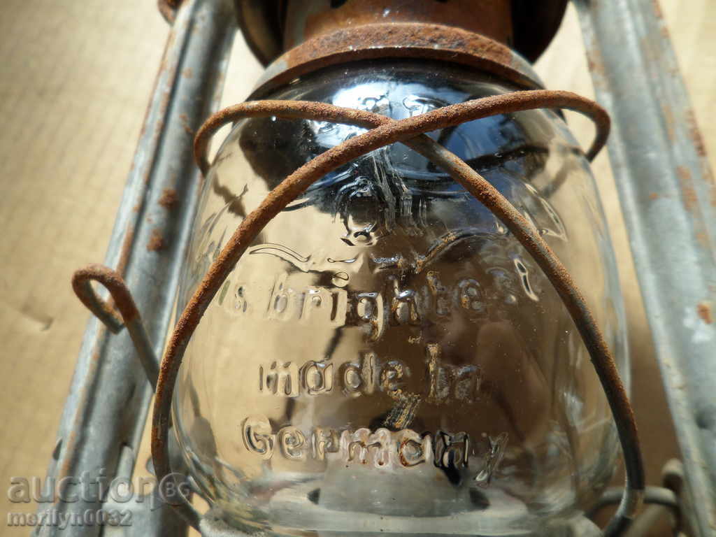 Old German lantern, lamp, spotlight lamp with price 55.00 BGN | € 28.12 Old German lantern, lamp, spotlight lamp with price 55.00 BGN | € 28.12