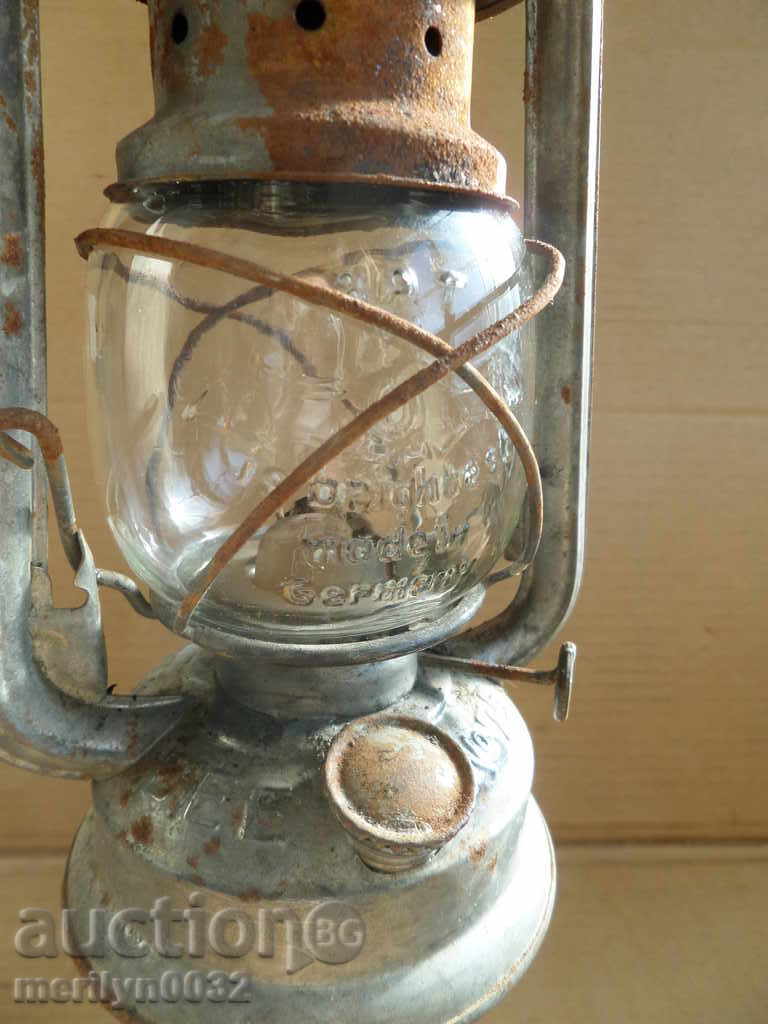 Old German lantern, lamp, spotlight lamp - 6 Old German lantern, lamp, spotlight lamp - 6