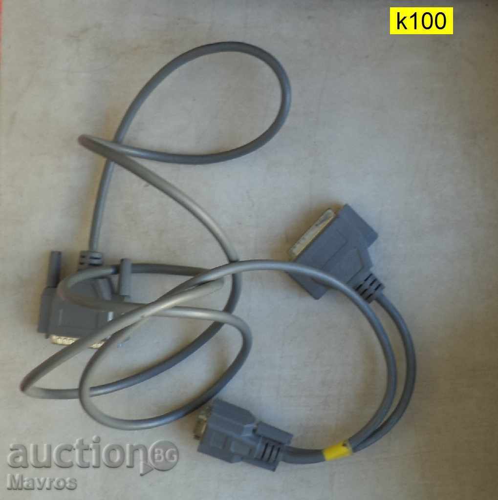 Auction Data cable RS232 com2 DB 25pin M to DB Sub F 25 and 9 pin Auction Data cable RS232 com2 DB 25pin M to DB Sub F 25 and 9 pin