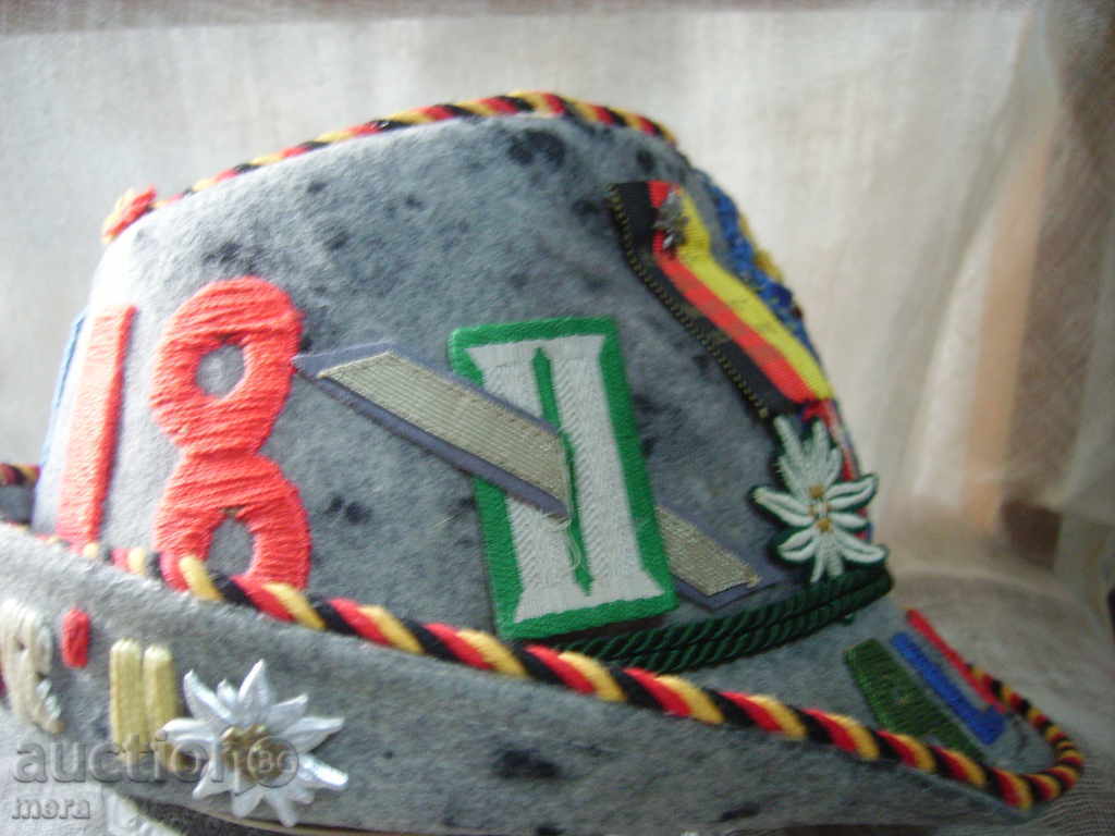 German trophy hat with price 110.00 BGN | € 56.24 German trophy hat with price 110.00 BGN | € 56.24