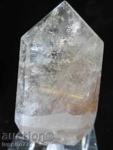rutile quartz with included