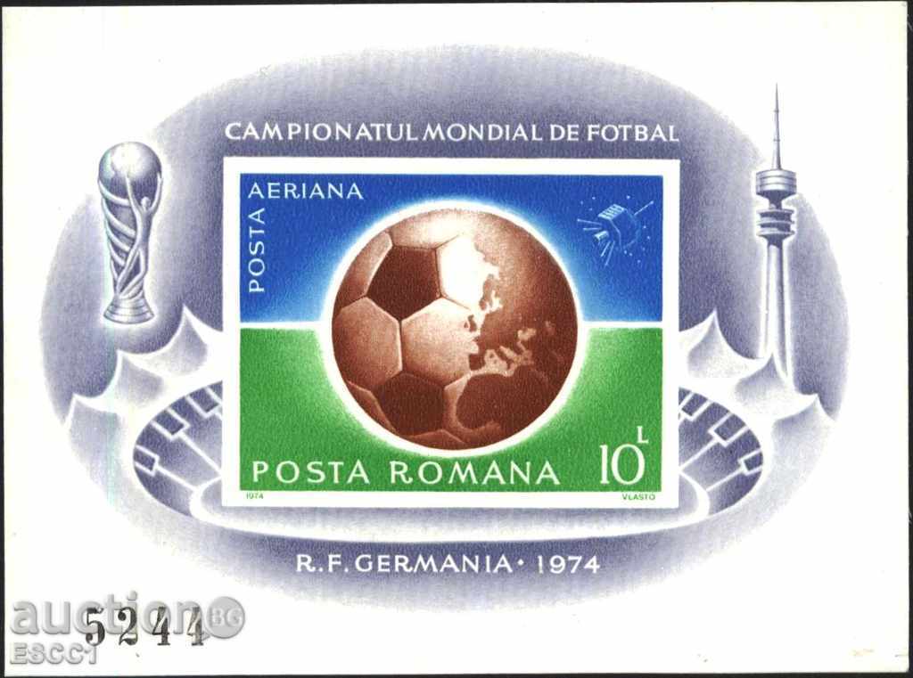 Καθαρίστε μπλοκ SP Sport Ποδόσφαιρο Γερμανία το 1974 στη Ρουμανία