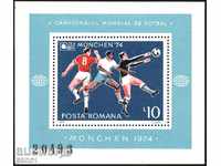bloc curat SP Sport Fotbal Germania Munchen 1974 România