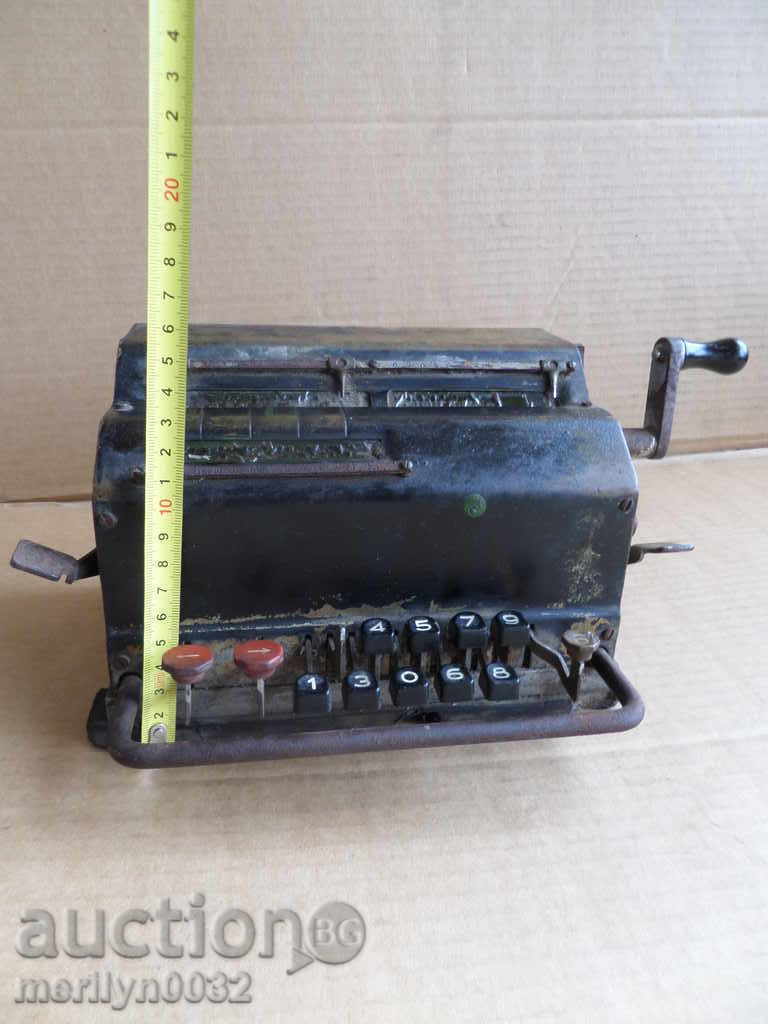 Calculator, calculator mecanic, brad, abac - URSS - 7