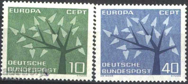 Чисти марки Европа СЕПТ  1962  от Германия