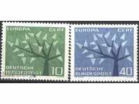 Чисти марки Европа СЕПТ  1962  от Германия