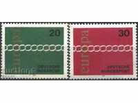 Чисти марки Европа СЕПТ  1971  от Германия