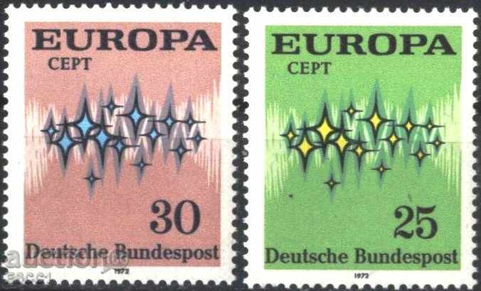 Чисти марки Европа СЕПТ  1972 от Германия