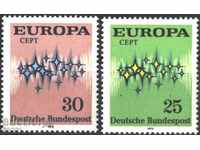 Καθαρό Μάρκες Ευρώπη Σεπτέμβρη 1972 η Γερμανία