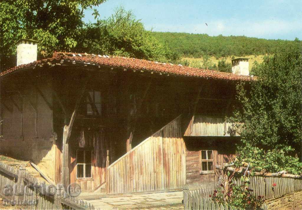 Old Postcard - Zheravna, The House of S. Filaretov