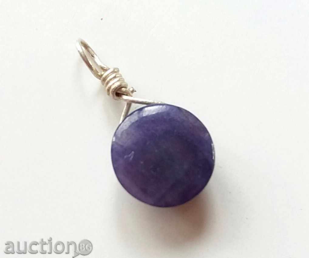 NATURAL TANZANITE - MEDALON - 1.25 carats (148) with price 9.90 BGN | € 5.06 NATURAL TANZANITE - MEDALON - 1.25 carats (148) with price 9.90 BGN | € 5.06