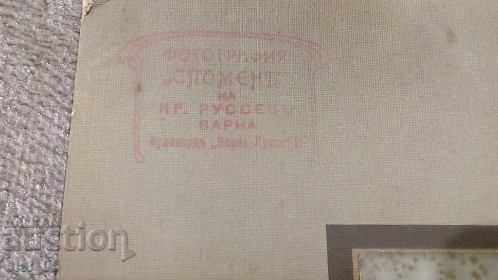 Poza CDV mare de carton ofițer militar regal cu spade - 5 Poza CDV mare de carton ofițer militar regal cu spade - 5