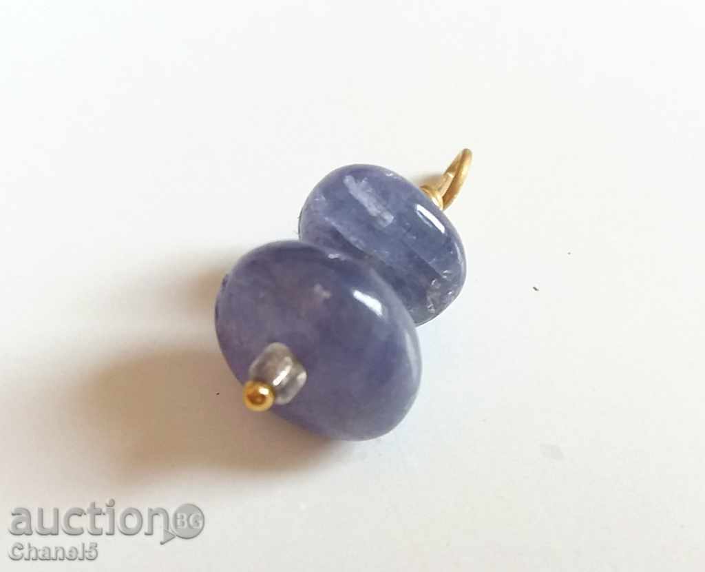 NATURAL TANZANITIS - MEDALON - 3.75 carats (154) with price 16.00 BGN | € 8.18 NATURAL TANZANITIS - MEDALON - 3.75 carats (154) with price 16.00 BGN | € 8.18