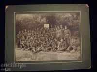 Photo CDV Cardboard Great Military Soldiers