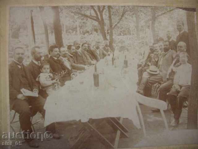 Photo CDV cardboard a large group of aristocrats celebrate with price 15.00 BGN | € 7.67 Photo CDV cardboard a large group of aristocrats celebrate with price 15.00 BGN | € 7.67