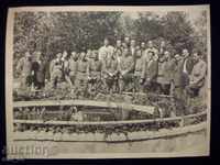 Снимка голяма военна Офицери от 1-та св.война