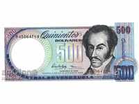 Banknote Venezuela 500 Bolivar 1998